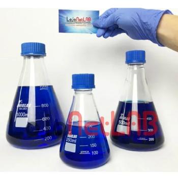 Frasco Erlenmeyer com Tampa